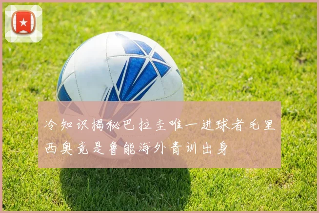 冷知识揭秘巴拉圭唯一进球者毛里西奥竟是鲁能海外青训出身