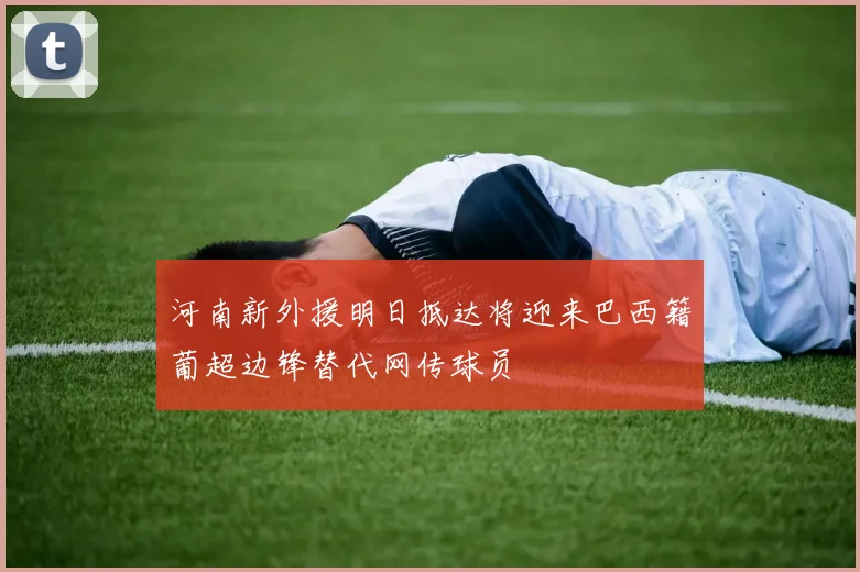 河南新外援明日抵达将迎来巴西籍葡超边锋替代网传球员